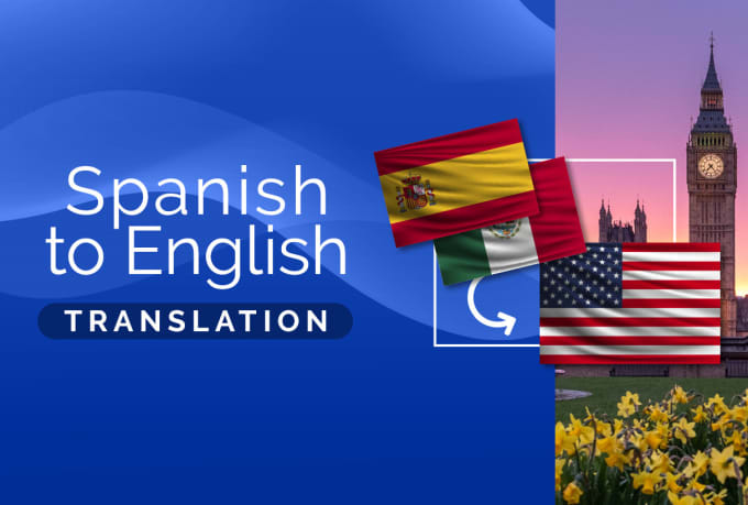 translation spanish to english words