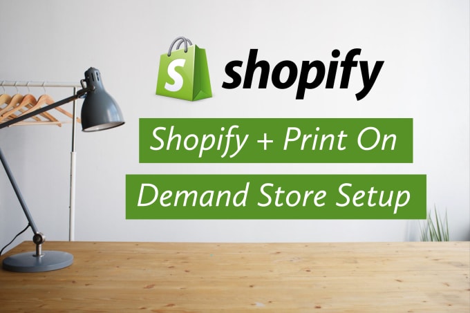 Set up your shopify print on demand shop by Kristanygaard