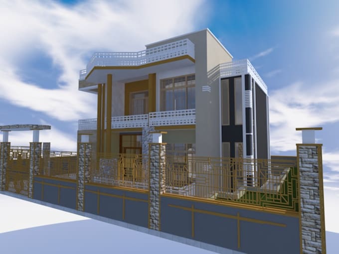 Take Off Draw Floor Plan And 3d Quantity Surveying By Jmugemana