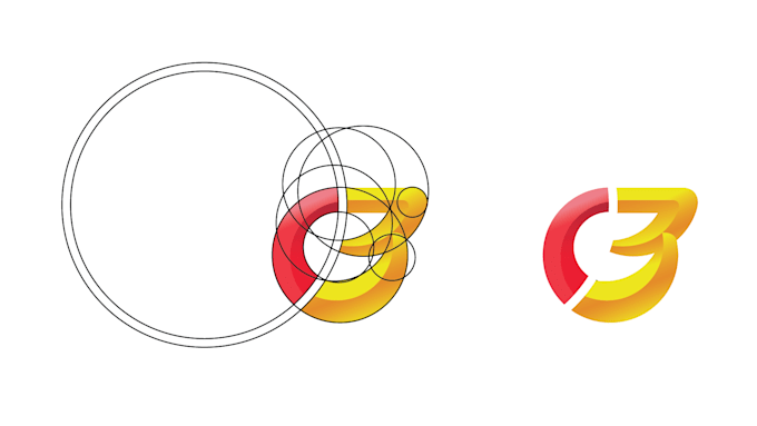 Design A Modern Professional Logo With A Circle Grid System By Yockymo