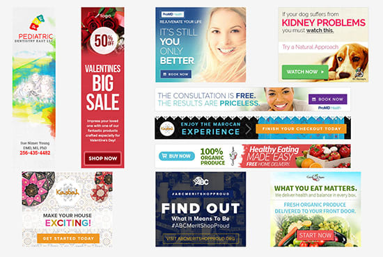 Design Professional Banner Web Ads Headers And Sliders By Summerr