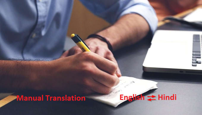 Do Manual Translation In Hindi By Kunal India