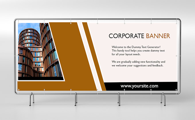 Design Professional And Attractive Banner For Your Business By