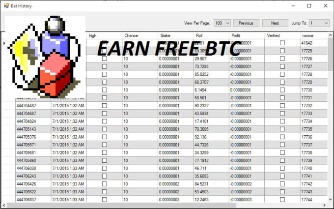 Bitcoin earn bot