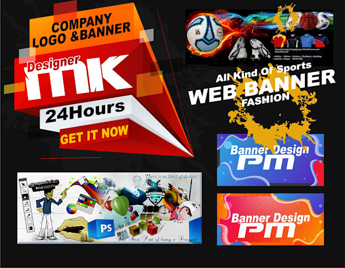 Design Web And All Kind Of Sports Banner By Wiker67