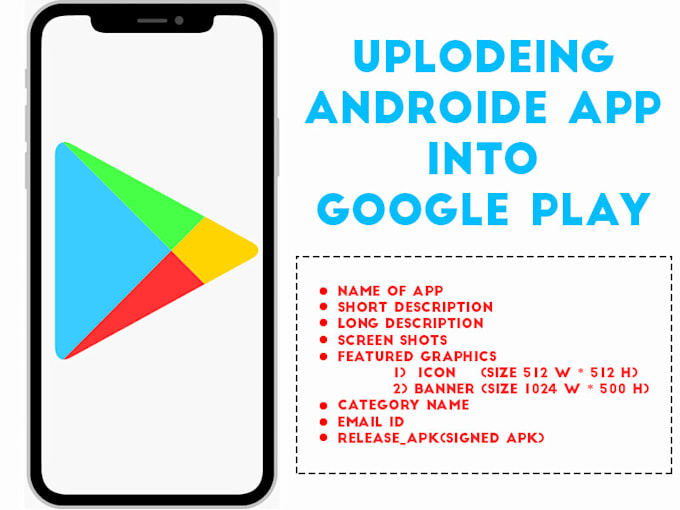 Upload Your App In Google Play Store By Rupeshhirpara