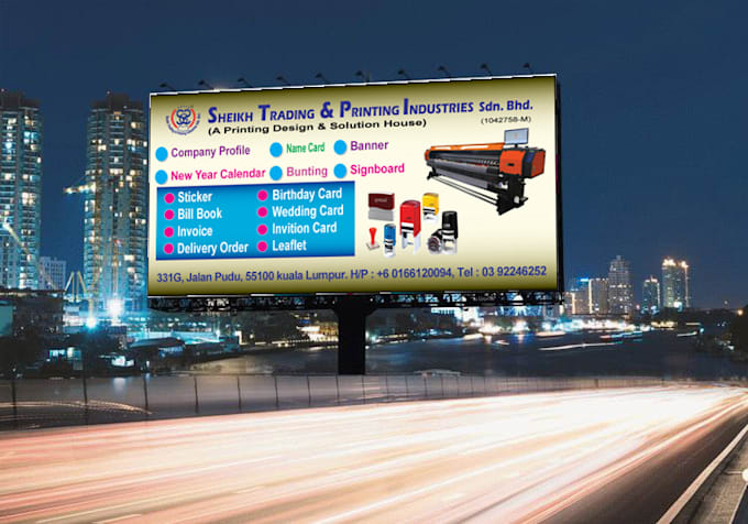 Design Signboard Or Billboard And Banner Ads By Hasanasmk