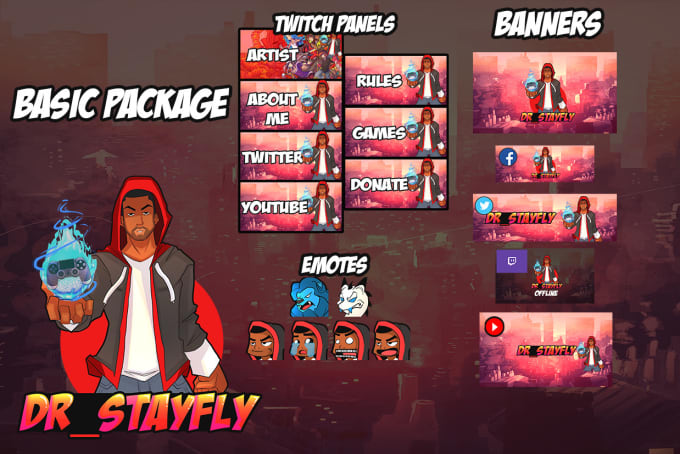 Create Mascot Logo Avatar With My Art By Chrisdarkerart