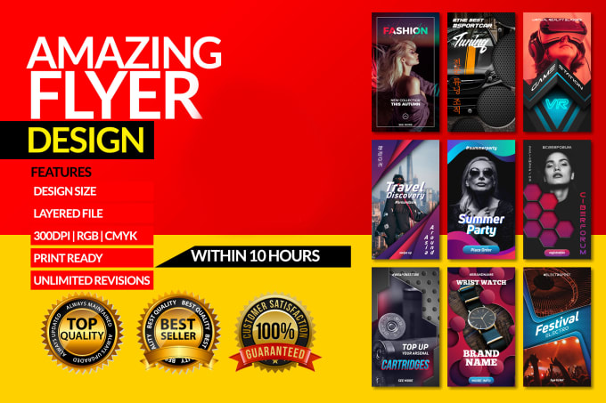 Design Flyer Poster Door Hangers Within 6 Hours By Rz Creations