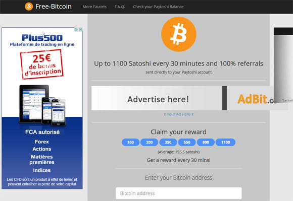 How to make a bitcoin faucet