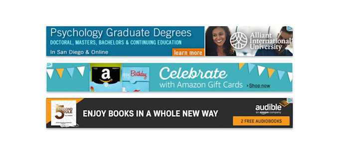 Make Banner Ad At A Short Time By Ulaymong