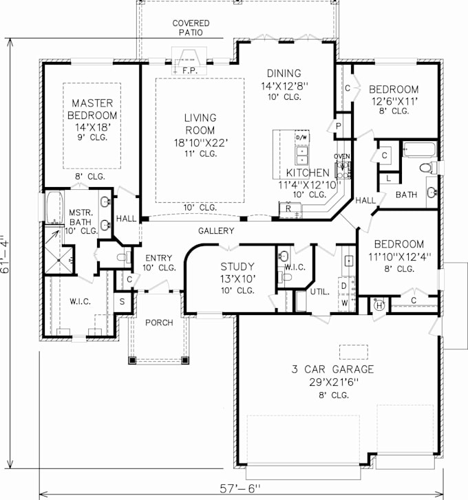 Draw Perfect Floor Plans From Rough Sketches In Dwg By Usman M Malik