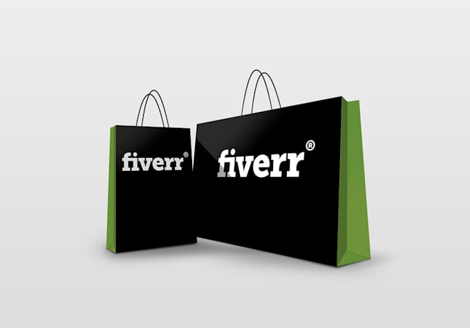 Download Create a shopping bag mockup with your company logo by ...