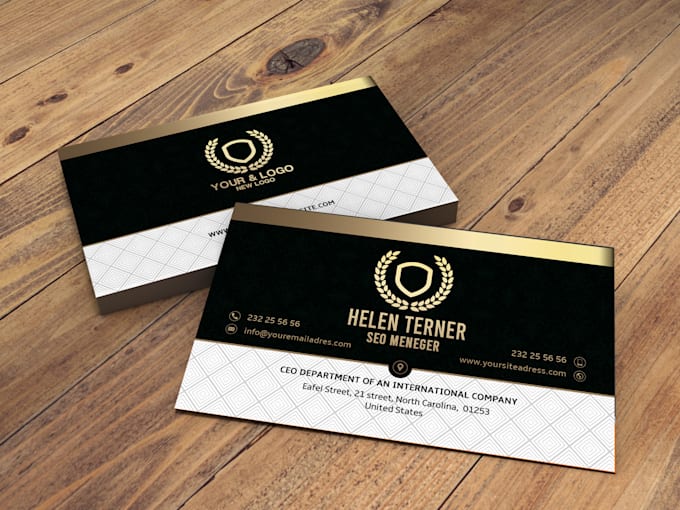 Do Professional Business Card Design By Yuriyfedotov