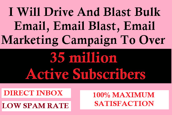 bulk email blast