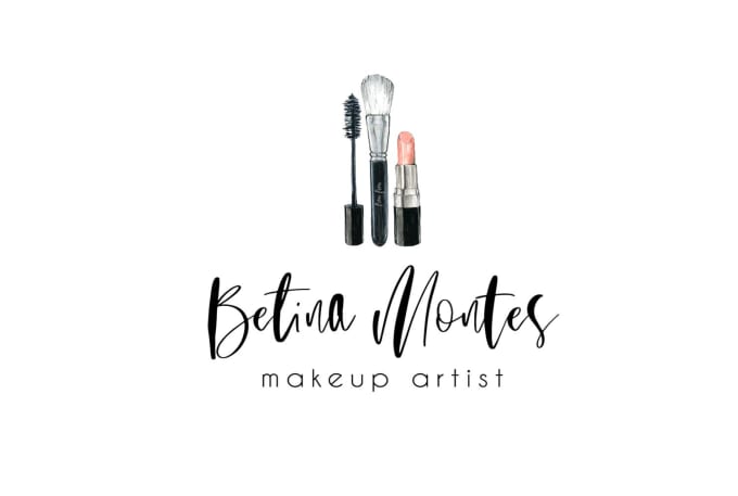Design makeup artist logo by Prodesignbox