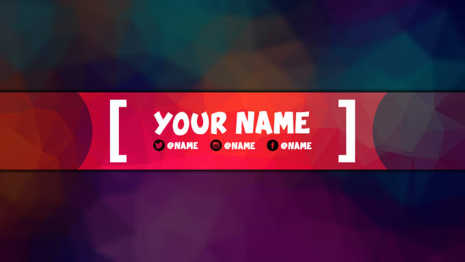 Sell you my proffesional youtube banner template by Callmetease