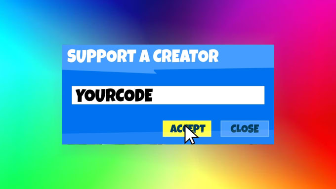 Create a fortnite support creator code animation by Fortnitepenguin