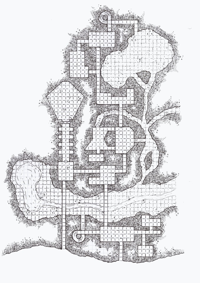 Draw Dungeons And Dragons Battlemaps For You