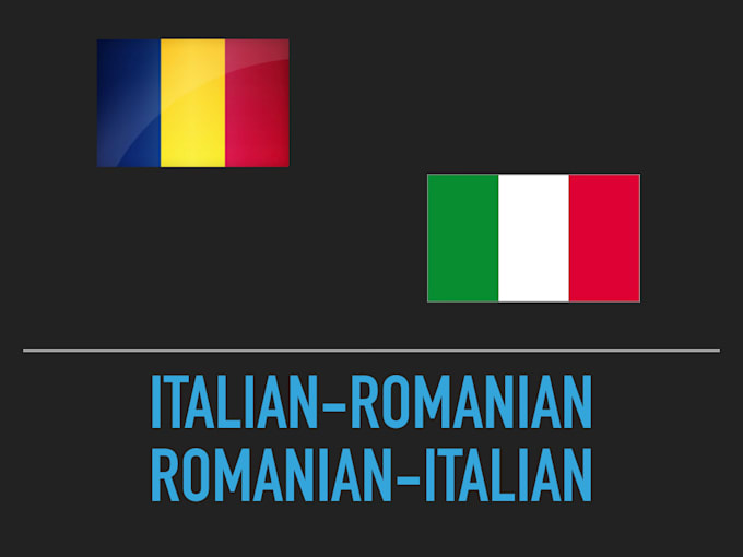 Translate romanian to italian and italian to romanian by Ovidioa