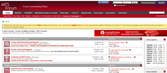 Do 10 Forex Forum Posts In High Pr Forex Forums With Links - 