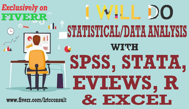 Analyze Your Data With Spss Stata R Eviews Or Excel