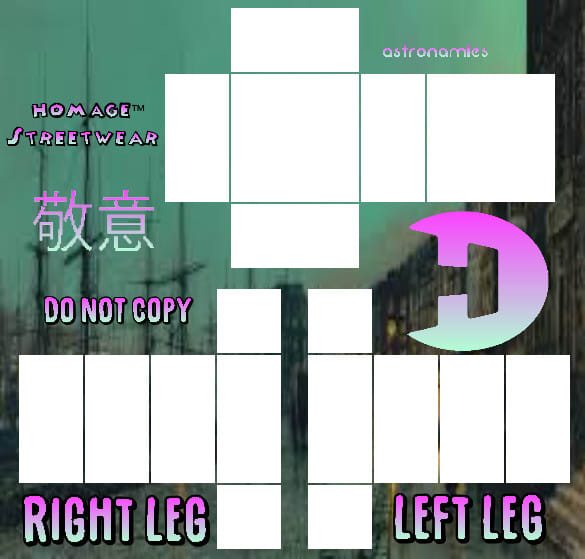 aesthetic roblox template