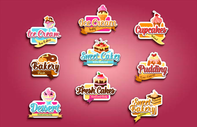 Make Awesome Ice Cream Desserts Cookie Or Bakery Logo By Dani3k626