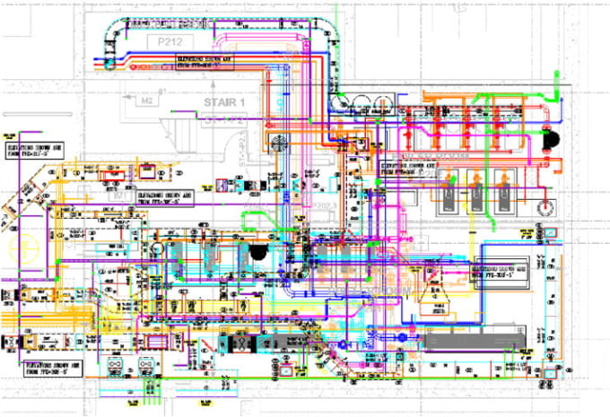 Do coordination of mep drawings by Zaqasim