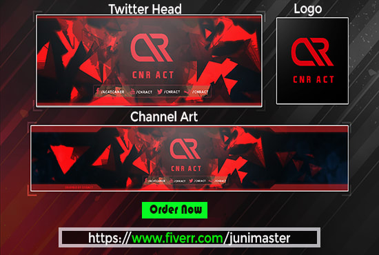 Design A Professional Custom Best Youtube Banner By Junimaster