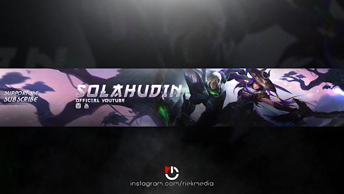 Make Great Hd Youtube Banner For You By Riek3745