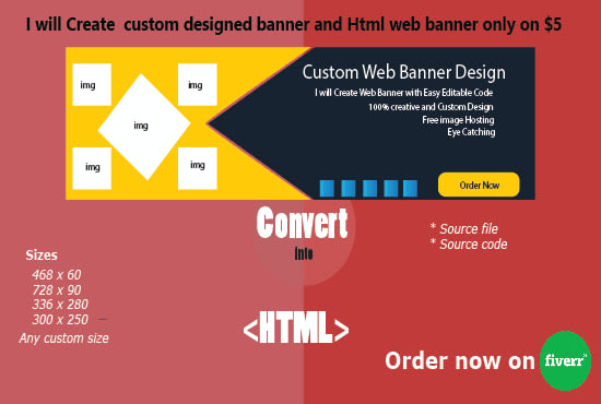 Design An Html Template For Email And Responsive Websites By