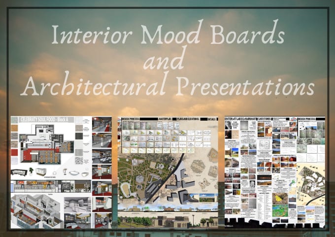 Smarwat1 I Will Create Architectural Presentation And Interior Mood Boards For 20 On Www Fiverr Com