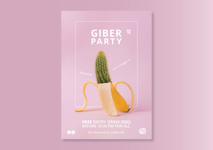 Design Modern Great Custom Event Flyer Or Poster By Sosodesign