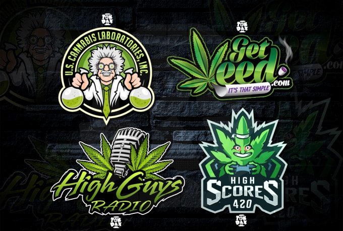 Do cannabis,weed, hemp, marijuana, cbd, vaping, herbal logo by Tokdax