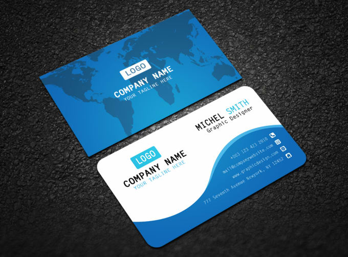 Design Professional Clean Business Card For You In 24 Hours By Ferdousbcse