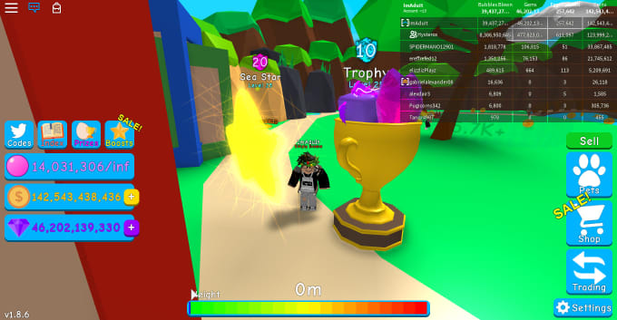 Bubble Gum Simulator Roblox - 