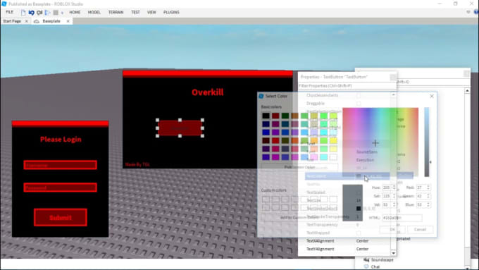 Roblox !   news gui