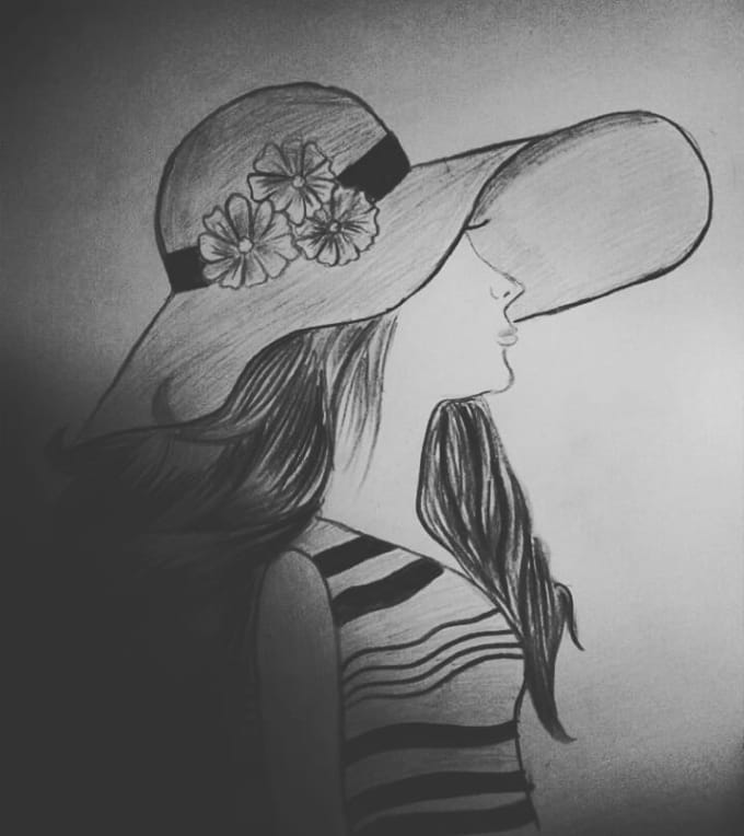 Make any type of beautiful sketches by Sketch_girl