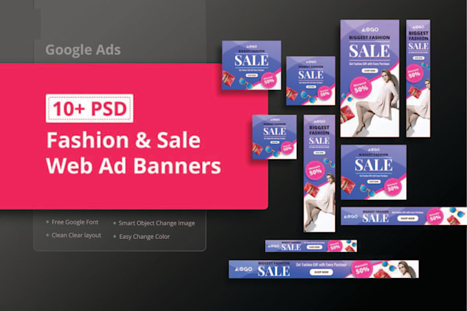 Design A Unique Web Banner Ad Header Flyer Cover By Shafqat Raza