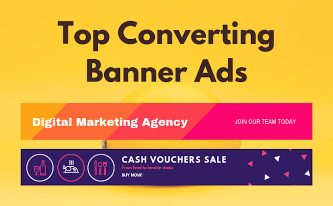 Design A Leaderboard Banner Ad For Google And Websites By Masterhub