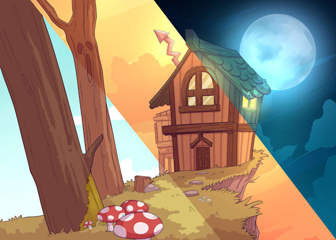 Draw Your Cartoon Background By Freaknextdoor