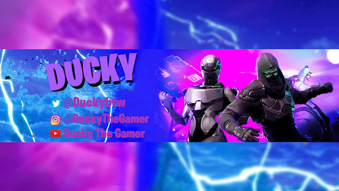 Make You A Fortnite Youtube Banner By Swagpenguin