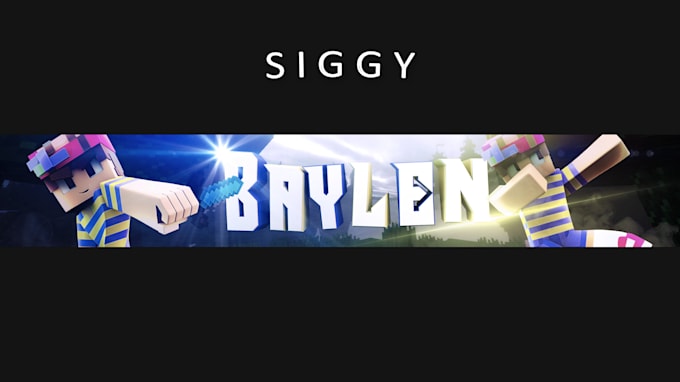 Make Minecraft Youtube Or Twitter Banner For You By Siiggyy