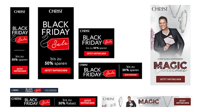 Design 6 Professional Unique Web Banner Ads By Cryptoprem