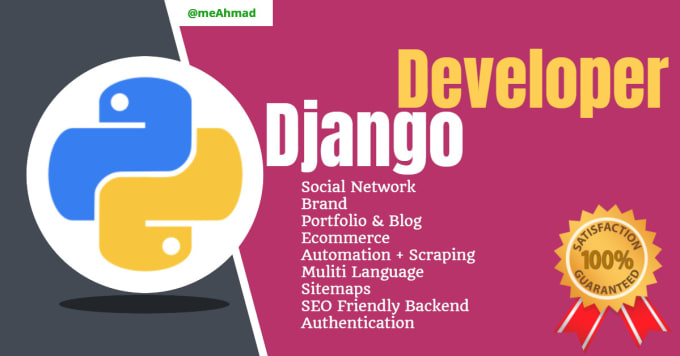 build website in django framework with complete package