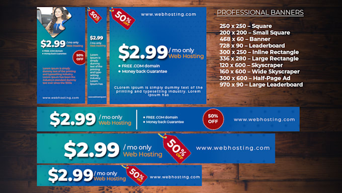 Design Creative Web Banner Or Fb Ad By Shanebrow