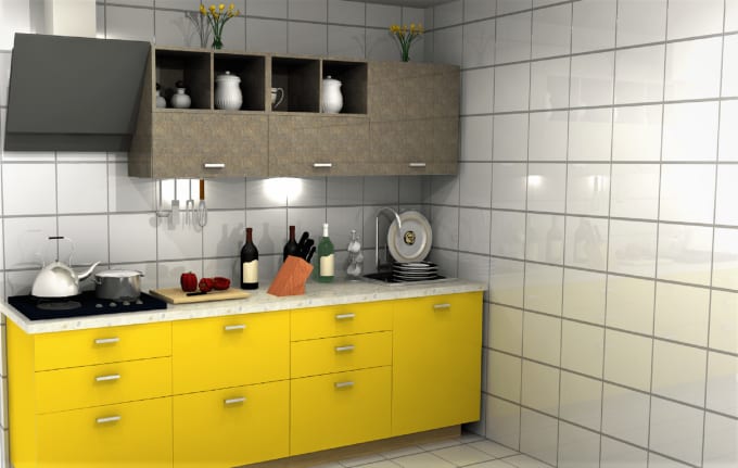 Do Modular Kitchen And Wardrobe Design As You Want By Adil2173