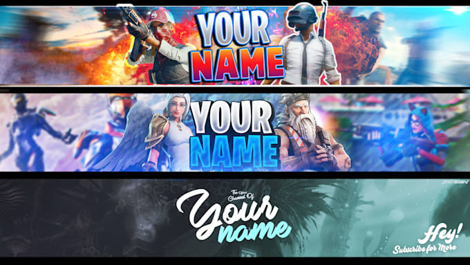 Make A Gaming Banner For Your Youtube Channel By Psychoplus