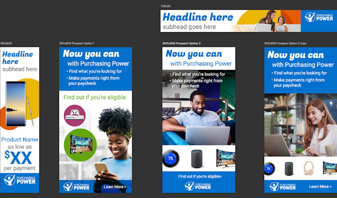 Create Static Display Banner Ads By Visualspark